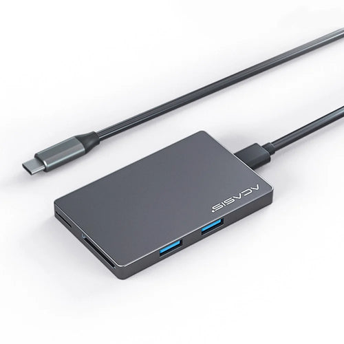 ACASIS CM004 6 in 1 Type-C Docking Station Multi-Port Type-C to HD-Compatible HUB Adapter for MacBook Pro Air TF/Memory Carder Reader OTG Adapter - 1