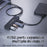ACASIS AC3-L412 1.2m USB-C Hub Multi-Port 1 to 4 Type-C Splitter Converter Type-C to 4 USB3.0 Adapter Cable for Tablets Laptops - 4