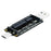 U3-039 USB3.0+USB-C to CFast 2.0 Card Adapter PCBA CFast Card Reader for Desktop Laptop Data Transfer Converter Support 10Gbps High Speed - 2