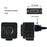 UC-046-3M USB 3.1 Type-C Panel Mount Dual Screw Locking 3m USB-C 10Gbps Data Cable (M2 Screw) - 4