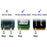 EP-075+SA-001 NGFF M-key NVME AHCI SSD to PCI-E 3.0 X16 Vertical Adapter with PCI-E 16X Extension Cable - 6