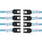 SF-009-0.5M Internal SAS 4 SATA Host to 4 SATA 7-pin Target Hard Disk 6Gbps Data Server Cable - 1