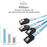SF-009-0.5M Internal SAS 4 SATA Host to 4 SATA 7-pin Target Hard Disk 6Gbps Data Server Cable - 6