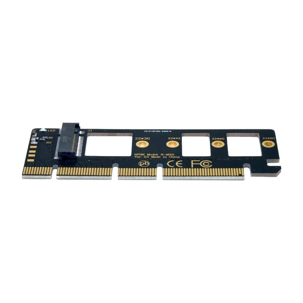 OD-SA-001-BK NGFF M-key NVME M.2 SSD to PCI-E Express 3.0 16x X4 Adapter without Bracket - 3
