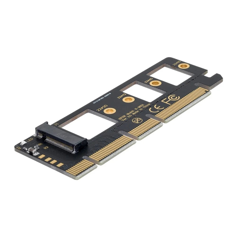 OD-SA-001-BK NGFF M-key NVME M.2 SSD to PCI-E Express 3.0 16x X4 Adapter without Bracket - 4
