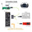 SF-033 HD SFF-8643+SATA Expansion Card to NGFF NVME PCIe SSD SATA Adapter for Mainboard - 4