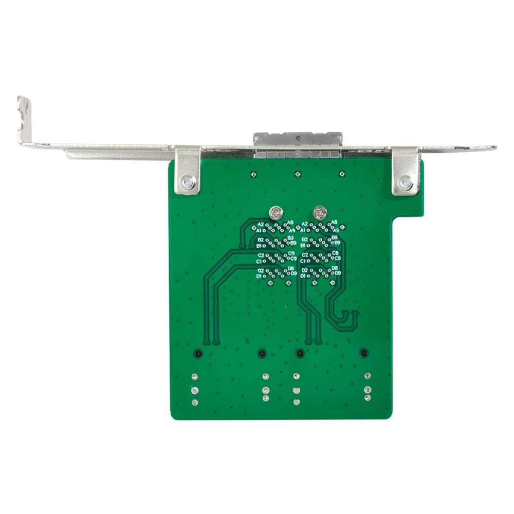 SF-019 2-Ports Mini SAS HD SFF-8644 to Internal Mini SAS SFF-8087 Adapter with Full PCIe Slot Profile Mounting Bracket - 7