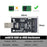 U2-008 Mini PCI-E mSATA to USB 2.0 External SSD PCBA Converter Adapter Card without Case - 4