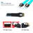 SF-100 50cm PCI-E Slim Line SAS 4.0 SFF-8654 4i 38pin Host to SFF-8654 Slim SAS Target Cable - 2