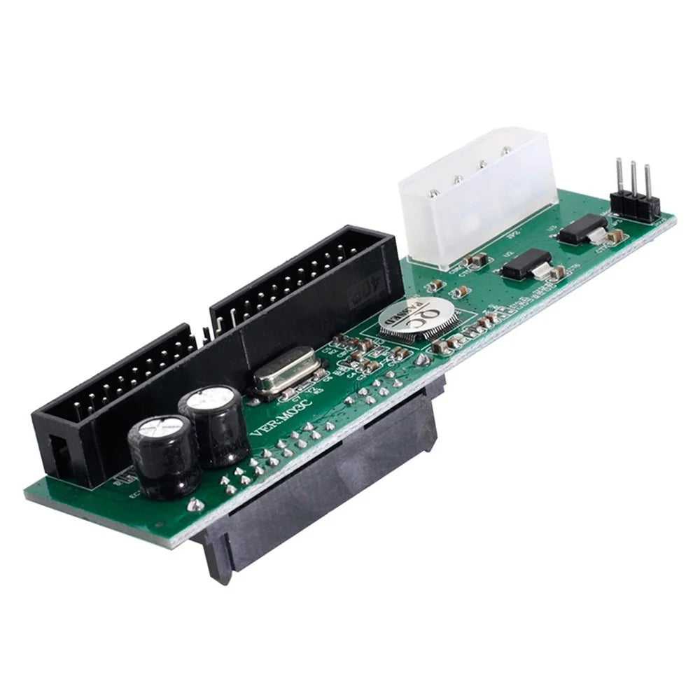 EP-014 SATA Disk to IDE/PATA 40Pin Motherboard Converter Adapter PCBA for Desktop and 2.5-inch 3.5-inch Hard Disk Drive - 1