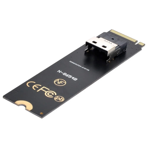 SF-013 NGFF M-Key NVME to U.2 U2 Kit SFF-8639 to SFF-8654 Slimline SAS PCIe SSD Adapter for Mainboard - 1