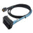 SF-012-0.5M Internal Mini SAS SFF-8643 Host to 4 SAS 29Pin SFF-8482 Target Disk 6Gbps Data Server Cable Adapter - 2