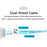 SF-012-0.5M Internal Mini SAS SFF-8643 Host to 4 SAS 29Pin SFF-8482 Target Disk 6Gbps Data Server Cable Adapter - 6