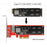 SF-036 PCI-E 4X Host Adapter to NVMe Ruler 1U GEN-Z EDSFF Short SSD E1.S Carrier Adapter with Bracket - 3