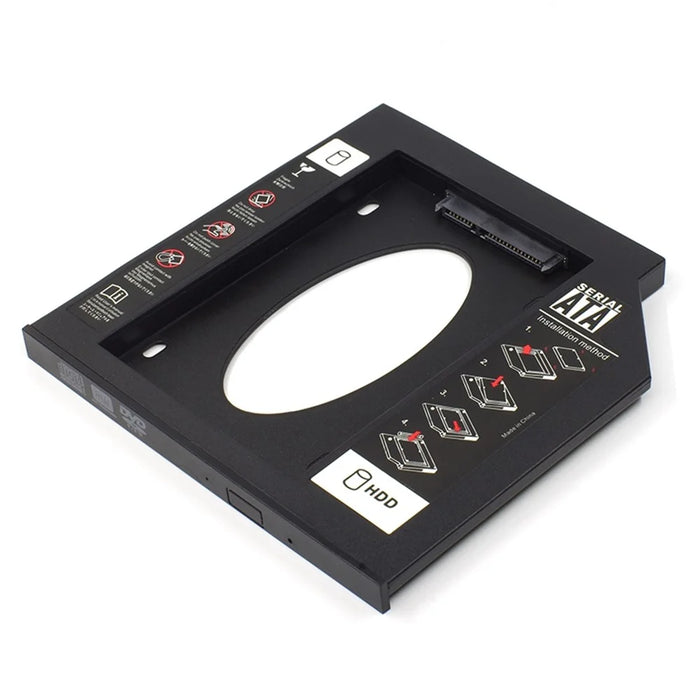2.5 Inch Laptop SSD Holder Internal Hard Disk Drive Mounting Bracket Holder (Plastic) - 9.5mm - 1