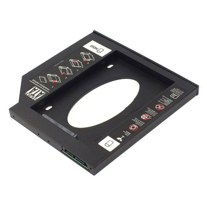 2.5 Inch Laptop SSD Holder Internal Hard Disk Drive Mounting Bracket Holder (Plastic) - 9.5mm - 2