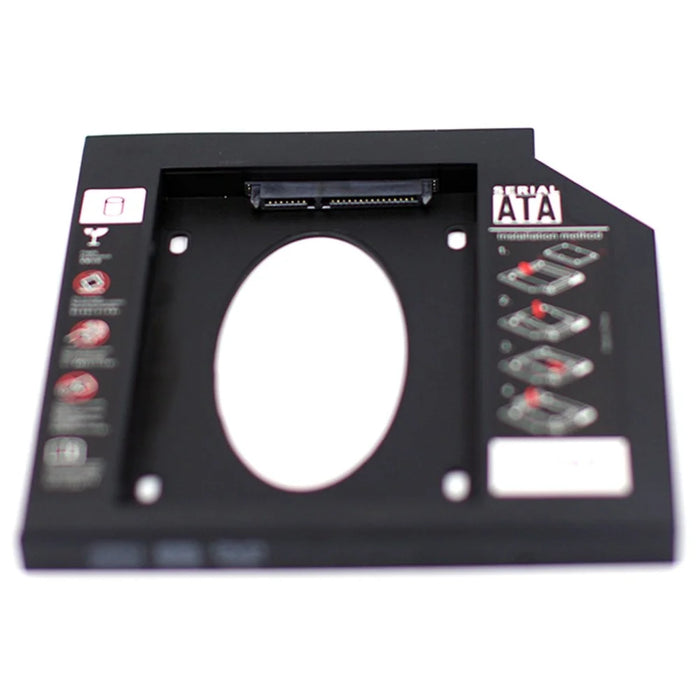 2.5 Inch Laptop SSD Holder Internal Hard Disk Drive Mounting Bracket Holder (Plastic) - 9.5mm - 4
