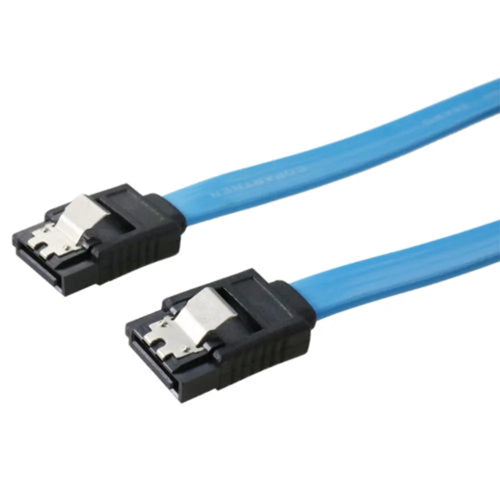 1m Hard Drive Data Cable Dual Straight Connector SATA 3.0 6Gb / s High Speed Data Cable with Locking Latch - 1