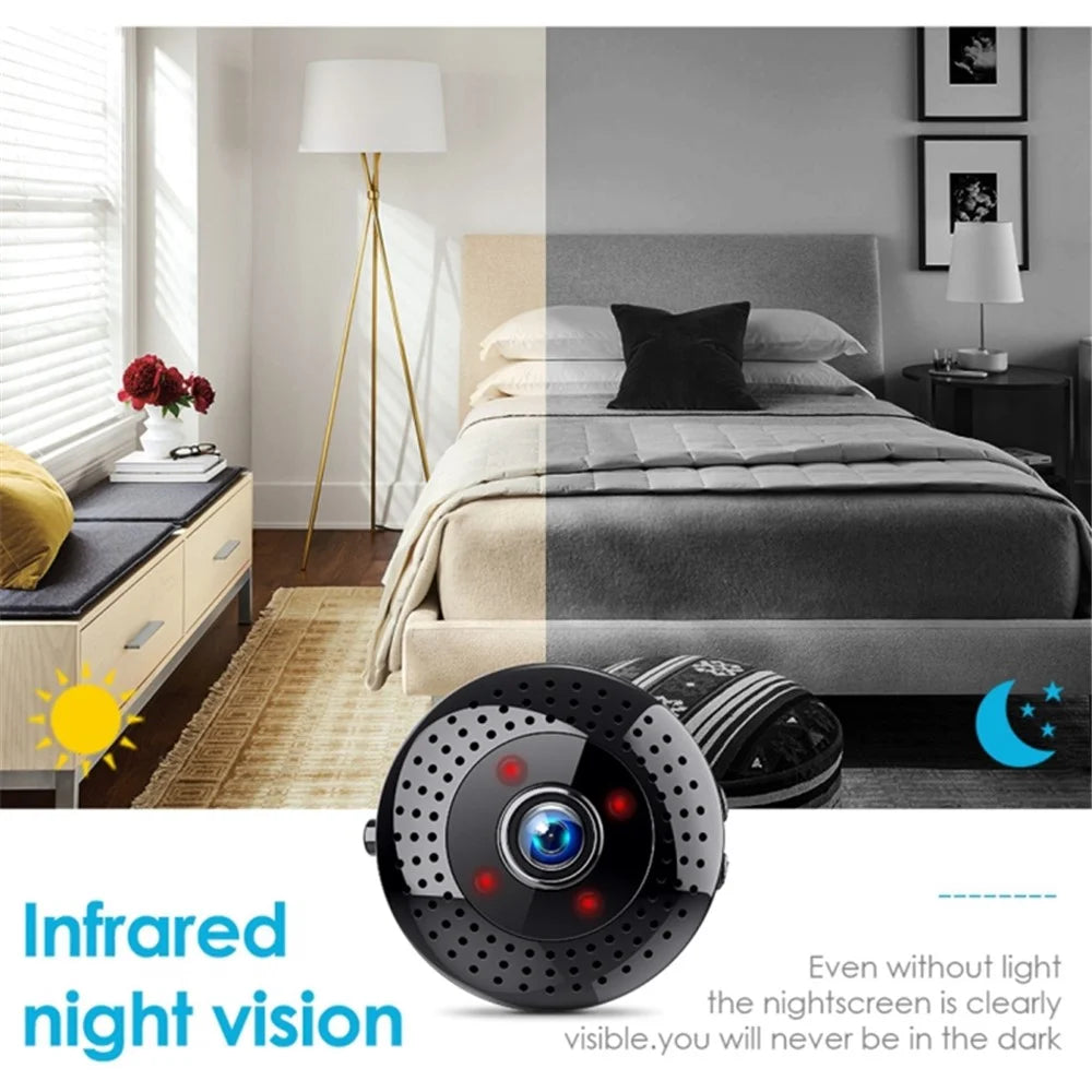 L27 Home Security WiFi Wireless Camera Motion Detection Mini 4K HD Night Vision Camera - 2