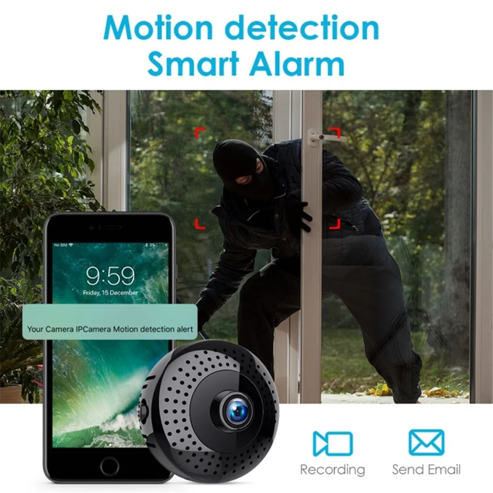L27 Home Security WiFi Wireless Camera Motion Detection Mini 4K HD Night Vision Camera - 3