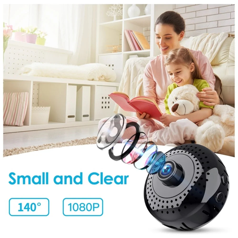 L27 Home Security WiFi Wireless Camera Motion Detection Mini 4K HD Night Vision Camera - 5