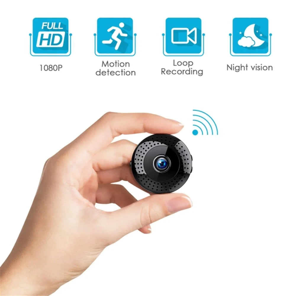 L27 Home Security WiFi Wireless Camera Motion Detection Mini 4K HD Night Vision Camera - 6