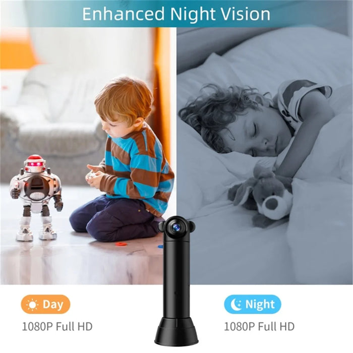 V10 HD Infrared Night Vision Mini Camera Remote Control Home Security Camera - 4