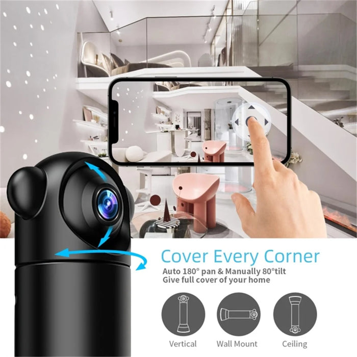 V10 HD Infrared Night Vision Mini Camera Remote Control Home Security Camera - 5