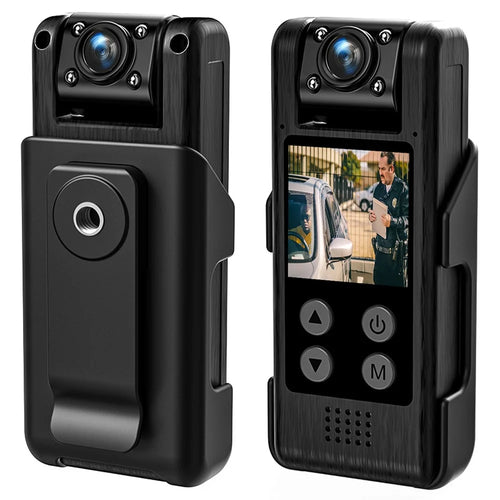 L10 Outdoor Sports 1.3-inch Display Portable Conference Recorder 4K Ultra HD Infrared Night Vision Law Enforcement Recorder - 1