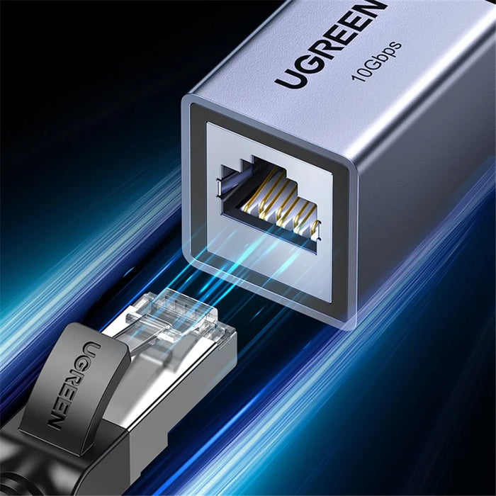 UGREEN Cat8 Cat7 Cat6 Ethernet Cable Adapter Aluminum Alloy RJ45 Connector 10Gbps Network Extender - 4
