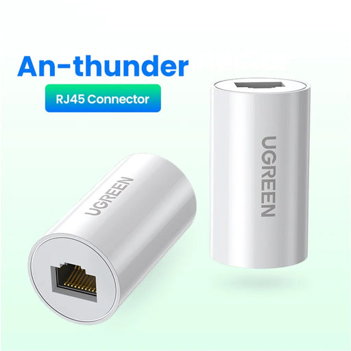 UGREEN 20391 Ethernet Cable Connector RJ45 8P8C Female to Female ABS Adapter Network Extender - 2