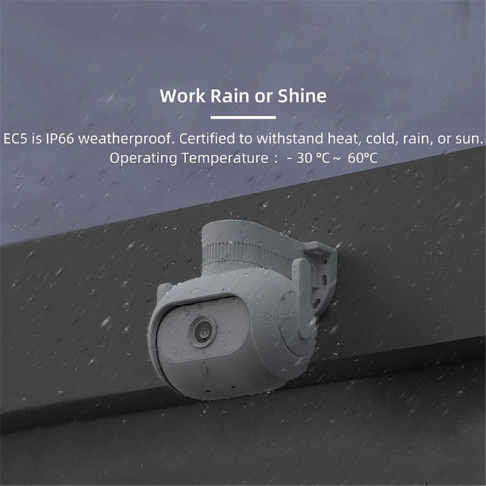 XIAOMI YOUPIN EC5 Outdoor Waterproof 3MP Security Camera PTZ WiFi LAN Connection Camera for Home Security - EU Plug - 4