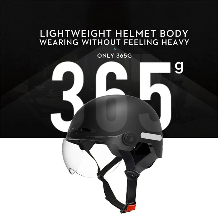 ANYTEK RAW2 Bicycle E-Bike Helmet Camera ABS+EPS Protection Helmet Integrated Video Recorder - Black - 7
