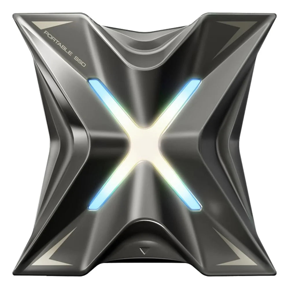 MOVE SPEED RX20 1TB Portable SSD Type-C USB 3.2 Gen 2x2 External Solid State Drive (Read: 2000MB / s, Write: 1800MB / s) - 1