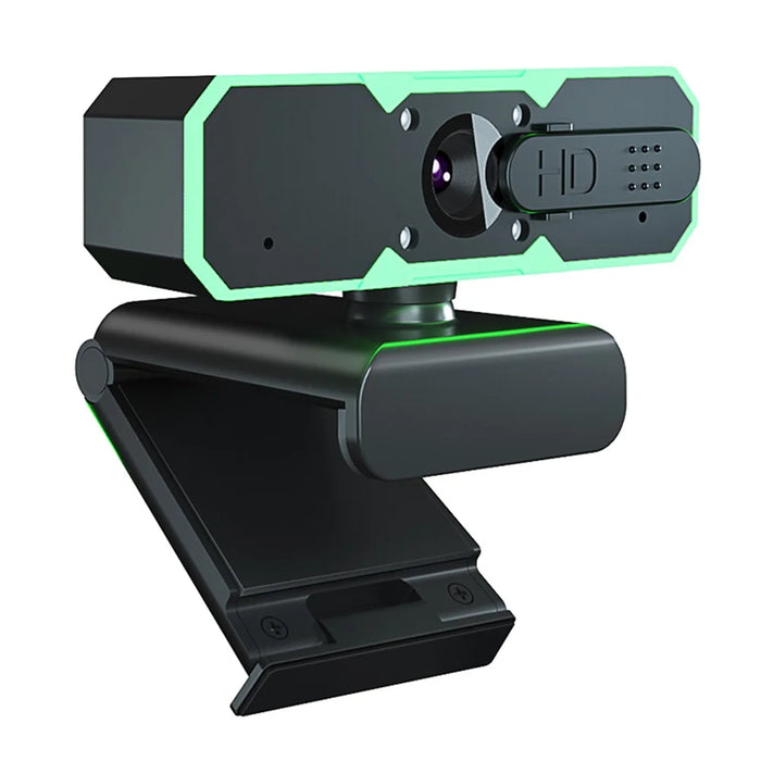 H782 1080P RGB Webcam with Microphone 60FPS 90 Degree USB HD Computer Camera - 1