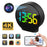 Multifunction WiFi Smart Clock Camera Baby Pet Monitor for Home Security - Round - 4