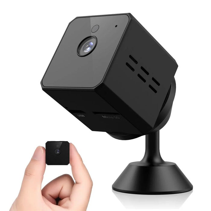 MI2 Mini WiFi Camera Motion Detection Loop Recording Rechargeable Home Security Camera - 2