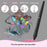 VEIKK VK430 4x3 inch Digital Drawing Tablet with Battery-Free Stylus 8192 Pressure Sensitivity Graphics Board - 6