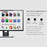 VEIKK VK1060 10x6 Inch Graphic Digital Drawing Tablet with 8192 Level Pressure Sensitive Pen - 6