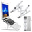 Laptop Holder Riser Computer Stand Adjustable Aluminum Foldable Portable Notebook Stand - 1