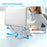 Laptop Holder Riser Computer Stand Adjustable Aluminum Foldable Portable Notebook Stand - 3