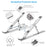 Laptop Holder Riser Computer Stand Adjustable Aluminum Foldable Portable Notebook Stand - 5