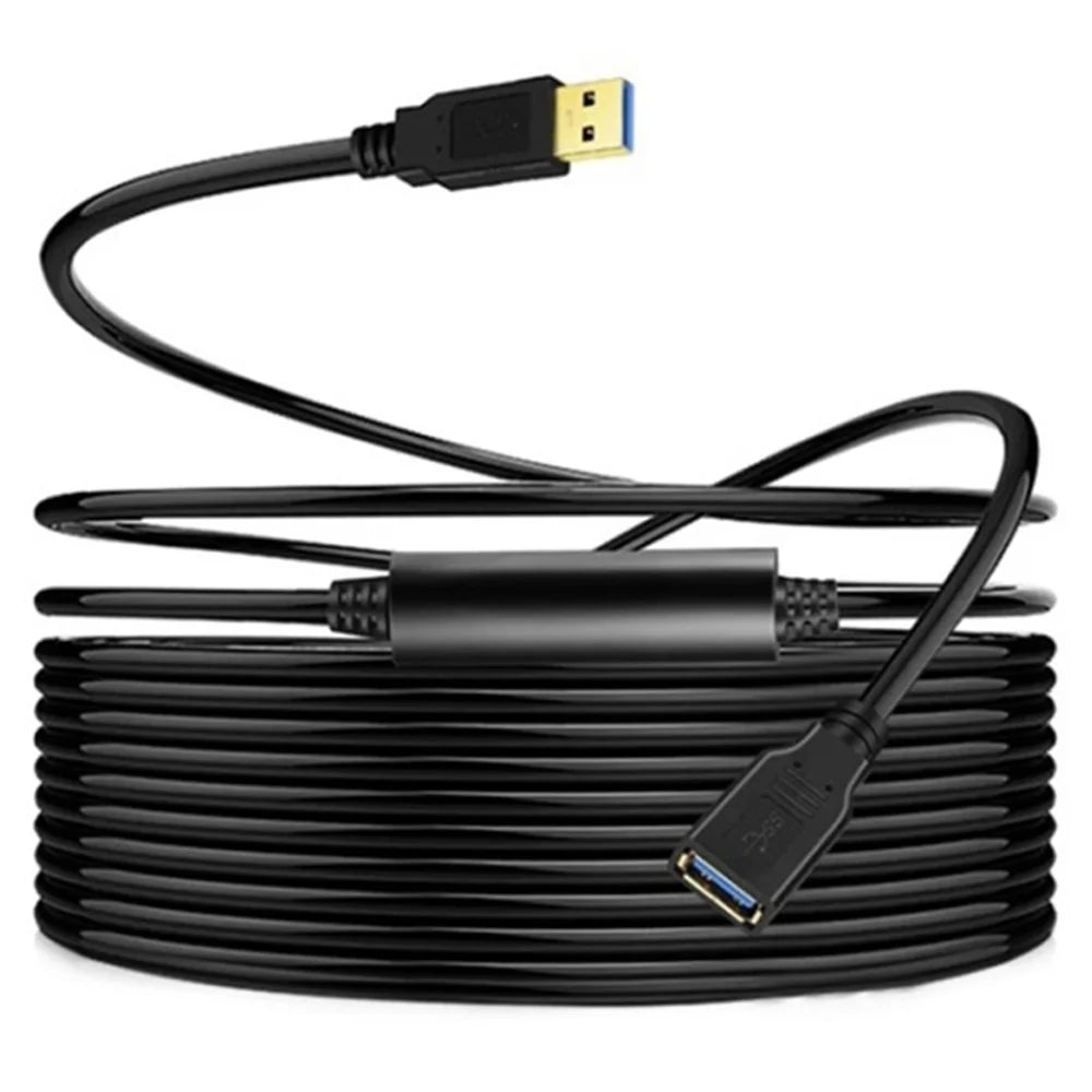 1m PVC Cord USB 3.0 Female to USB 3.0 Male Connection Line Data Transfer Cable - 1