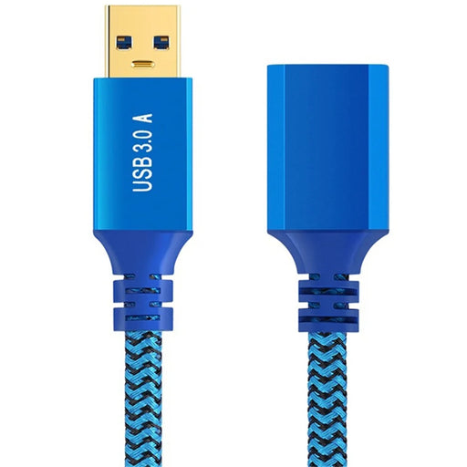 0.6m USB 3.0 Male to Female Extension Cable for Printer / Hard Disk Box / Set-Top Box - 1