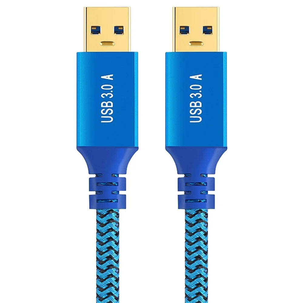 3m USB 3.0 Male to Male 3A Data Wire for Printer / Hard Disk Box / Set-Top Box Extension Cable - 1