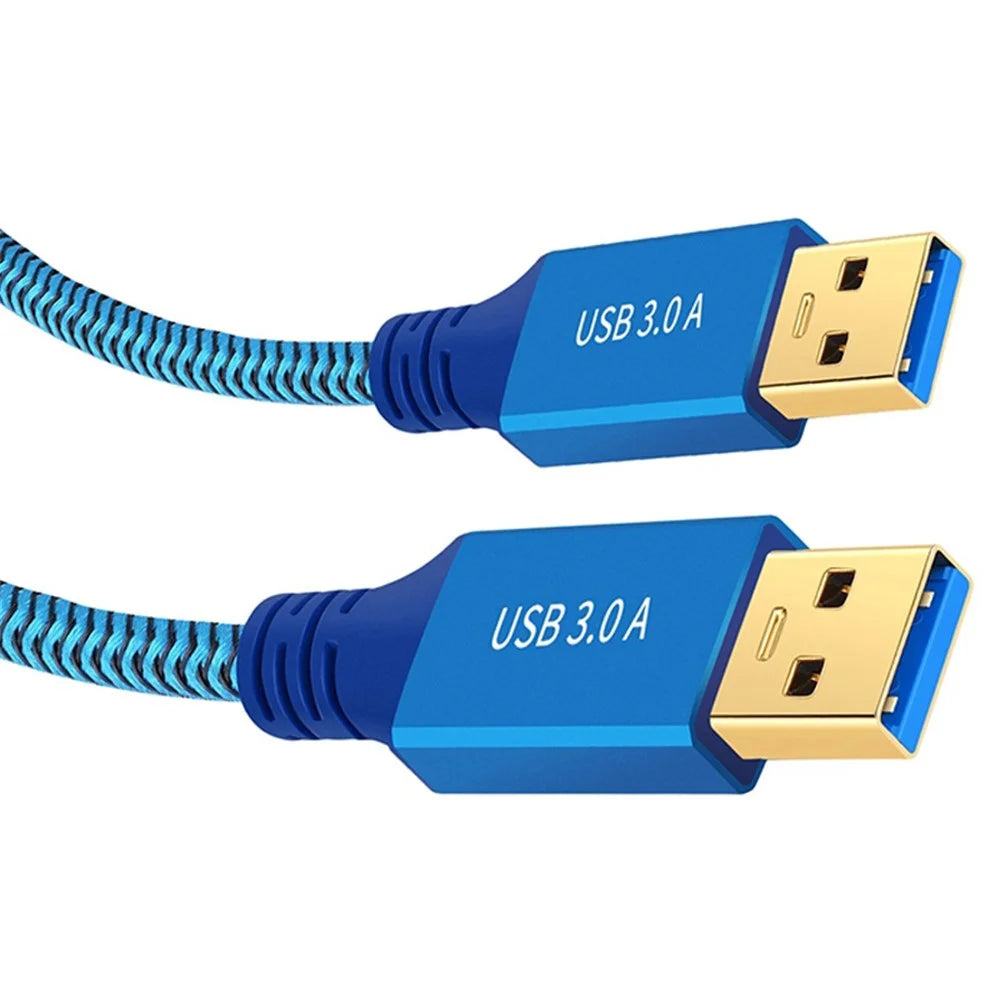 3m USB 3.0 Male to Male 3A Data Wire for Printer / Hard Disk Box / Set-Top Box Extension Cable - 2