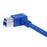 1m USB-A 3.0 Male to USB Type B Male 90 Degree Elbow Adapter Cable for Printer / Hard Drive Box - 2