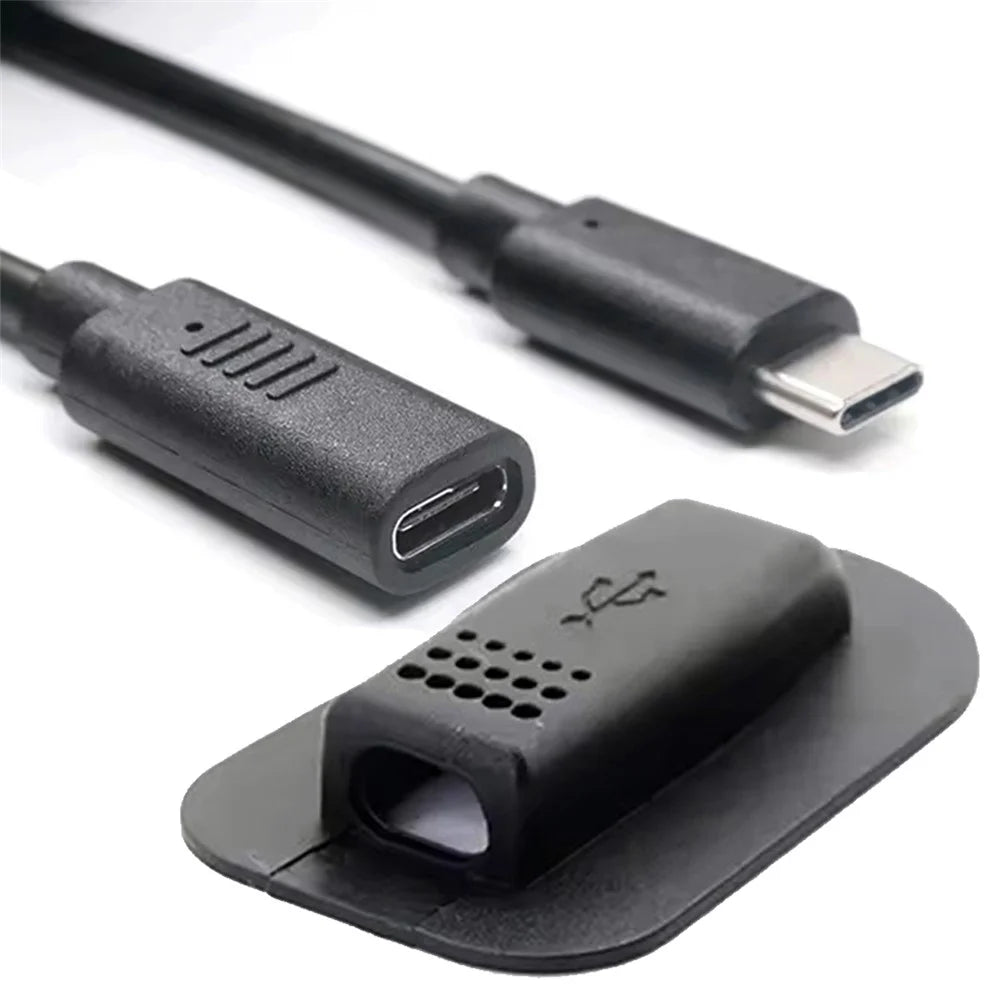 UC-172 USB-C 65W Type-C Male to Female Extension Cable for Outdoor Travel Camping Backpack Charging - 1