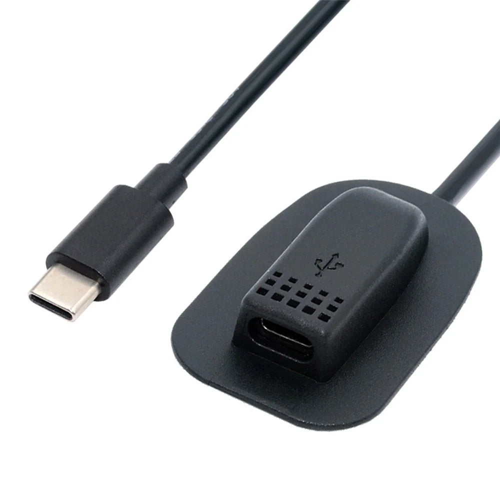 UC-172 USB-C 65W Type-C Male to Female Extension Cable for Outdoor Travel Camping Backpack Charging - 2