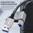 2m Plug and Play USB-A 3.0 to USB-B Square Port Male to Male Data Cable for Printer - 6
